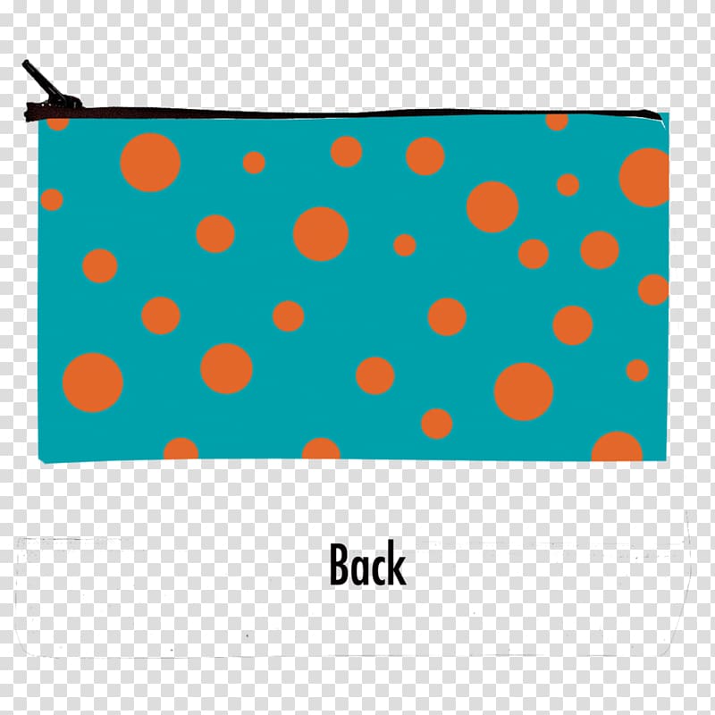 Textile Polka dot Area Chemical change Rectangle, hand made cosmatic bag transparent background PNG clipart