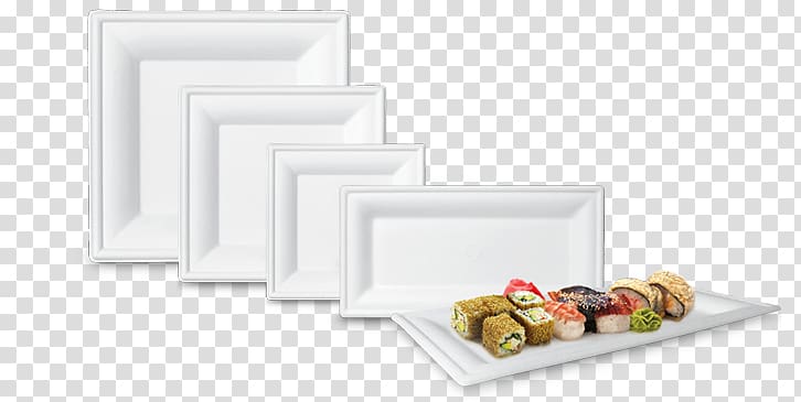 Food Rectangle, SQUARE PLATE transparent background PNG clipart