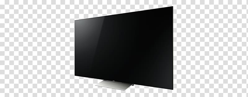 Sony 4K resolution High-definition television XBR, smart tv transparent background PNG clipart