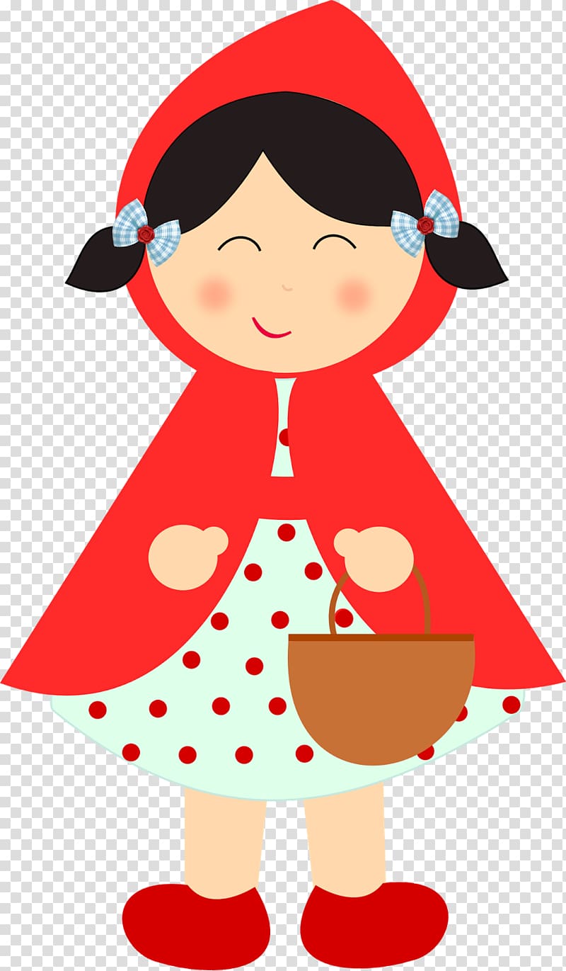 Little Red Riding Hood Party Fairy tale Birthday , Little People transparent background PNG clipart