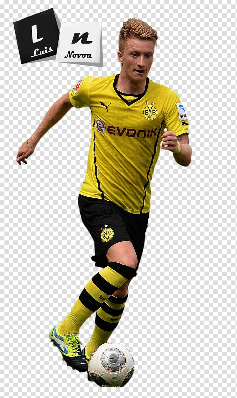Marco Reus Borussia Dortmund Football player Team sport, football transparent background PNG clipart