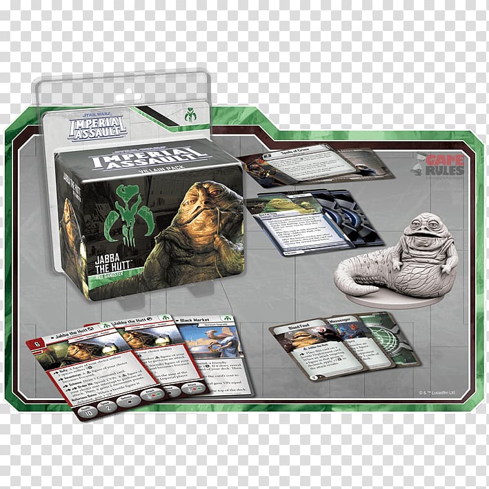 Jabba the Hutt Luke Skywalker Fantasy Flight Games Star Wars: Imperial Assault, star wars transparent background PNG clipart