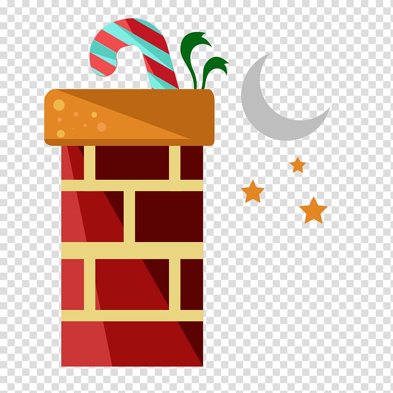 Santa Claus Scalable Graphics Icon, Chimney moon transparent background PNG clipart