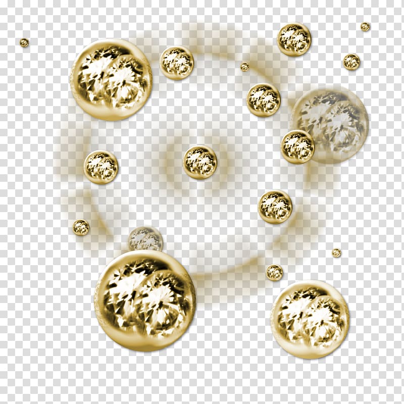 Color Polyvore, Golden glass balls transparent background PNG clipart