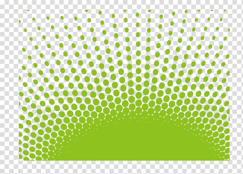 green background, Halftone Color, Green circle background of radial material transparent background PNG clipart