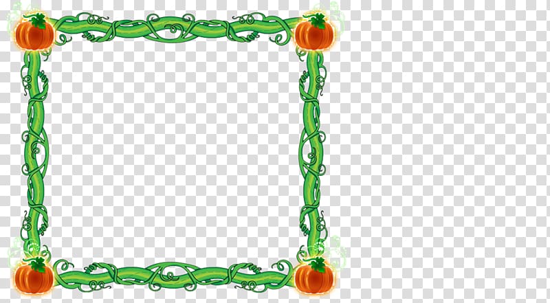 pumpkin vine border clip art