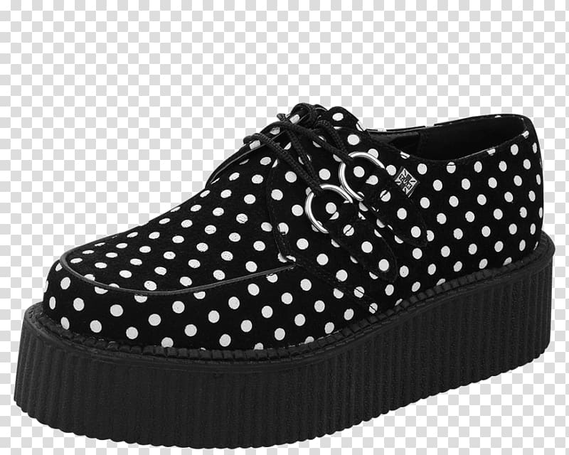 Polka dot Amazon.com Brothel creeper T.U.K. Shoe, Bea Miller transparent background PNG clipart