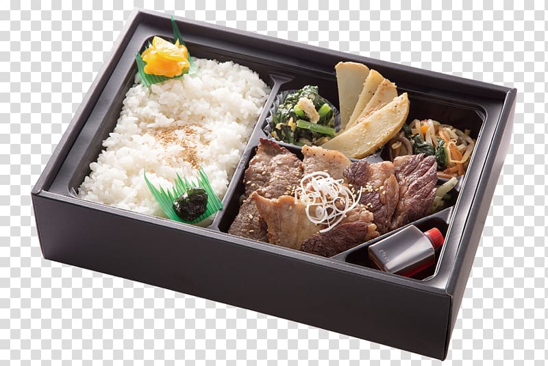 Bento Makunouchi Ekiben Cooked rice Comfort food, bento transparent background PNG clipart