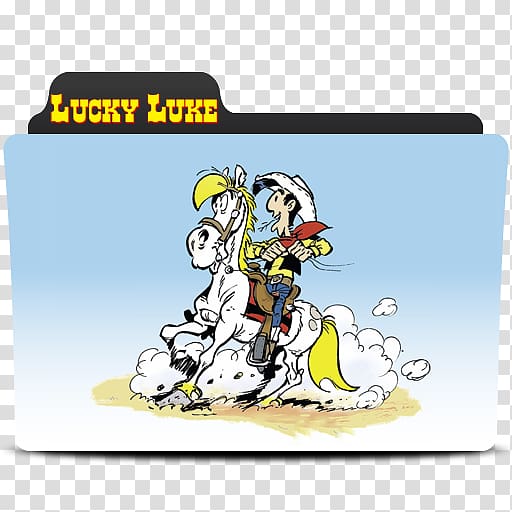 Lucky Luke YouTube Comics Comicfigur Jolly Jumper, youtube transparent background PNG clipart