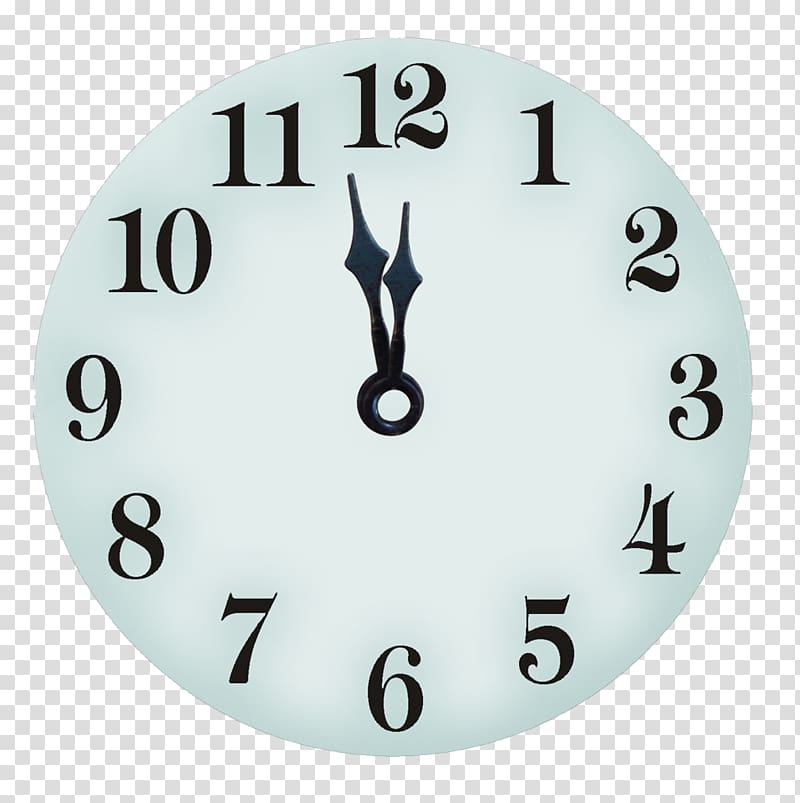 digital clock face clipart