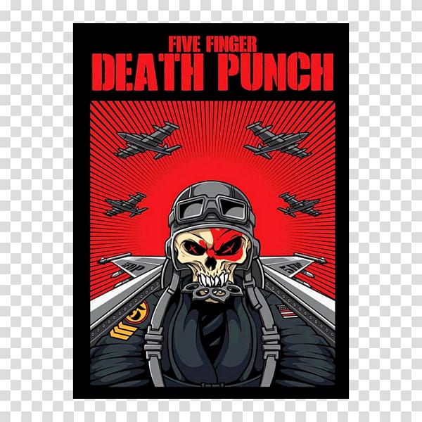 Five Finger Death Punch War Is the Answer Skull Music Got Your Six, Five finger death punch transparent background PNG clipart