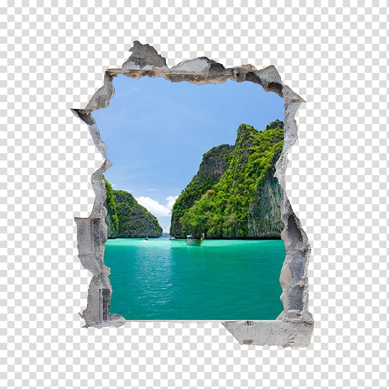 Ko Phi Phi Le Andaman Islands Krabi Phang Nga Bay, island transparent background PNG clipart