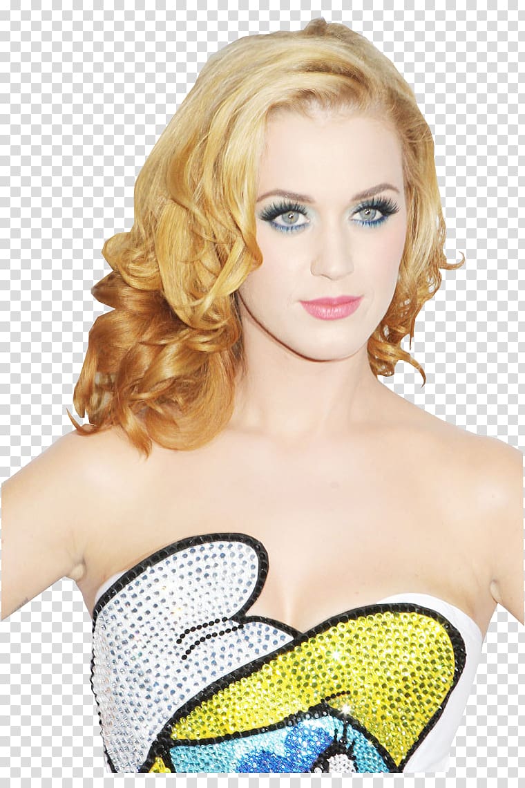 Katy Perry Blond Hairstyle Human hair color Pixie cut, katy perry transparent background PNG clipart