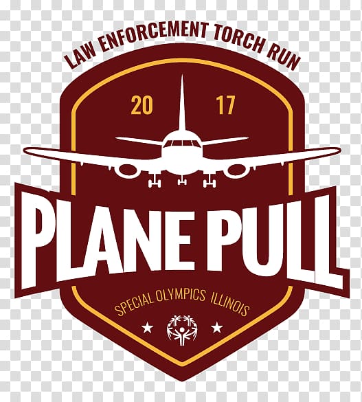 Worth Village Police Department Airplane Law Enforcement Torch Run Logo, airplane transparent background PNG clipart
