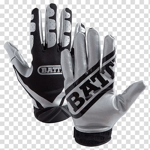 Lacrosse glove Battle Sports Science Receivers Ultra-Stick Football Gloves American Football Protective Gear, american football equipment recievors transparent background PNG clipart