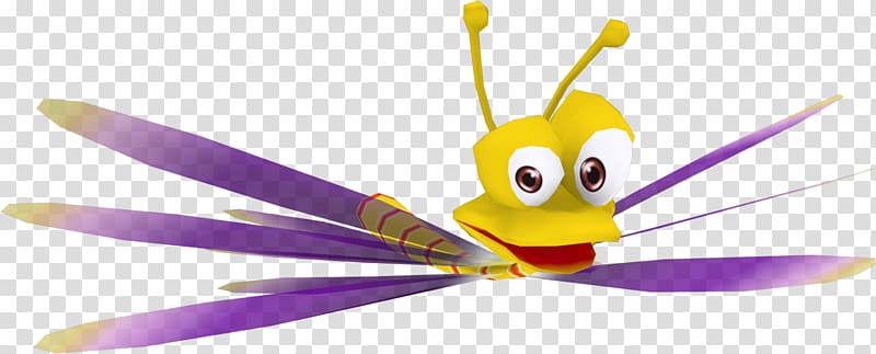 Spyro: Enter the Dragonfly Skylanders: Spyro\'s Adventure The Legend of Spyro: Dawn of the Dragon GameCube Insect, dragonfly transparent background PNG clipart