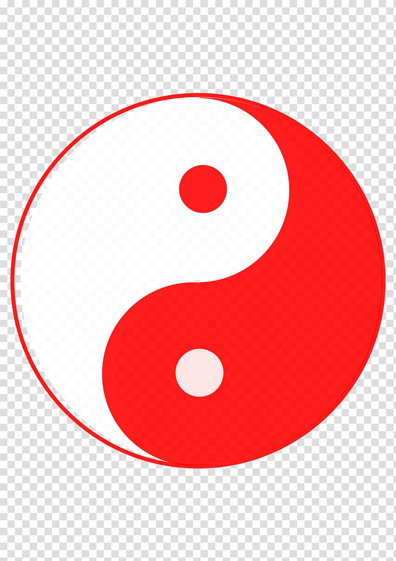 Yin and yang Theory Wuji Symbol, yin yang transparent background PNG clipart