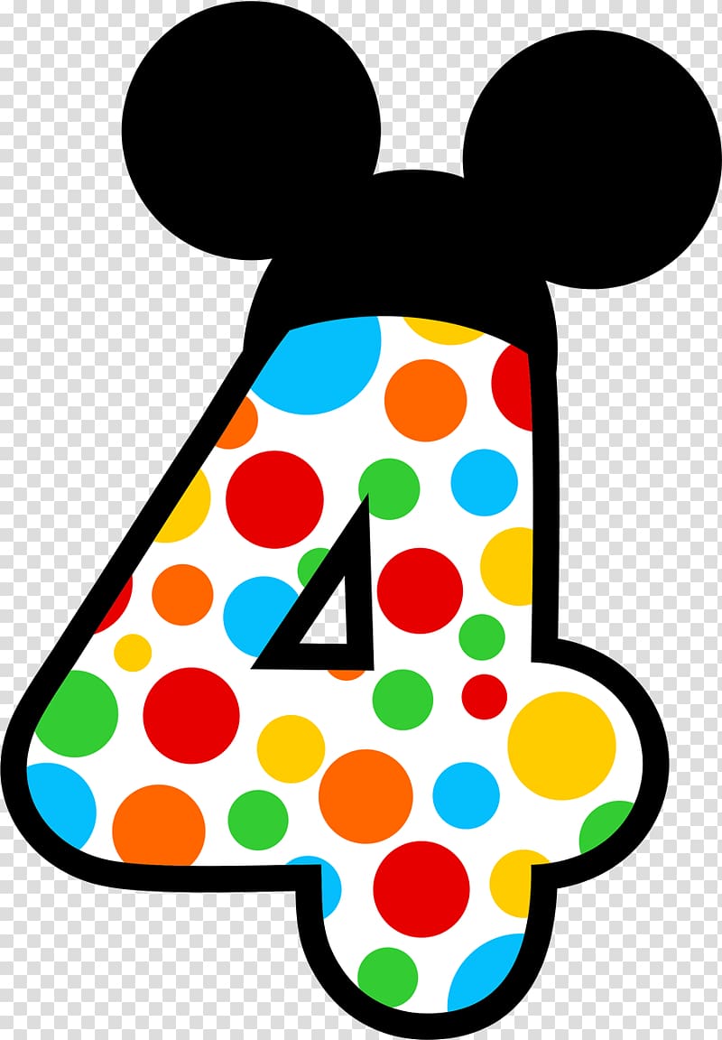 Minnie Mouse Mickey Mouse Number , minnie mouse transparent background PNG clipart