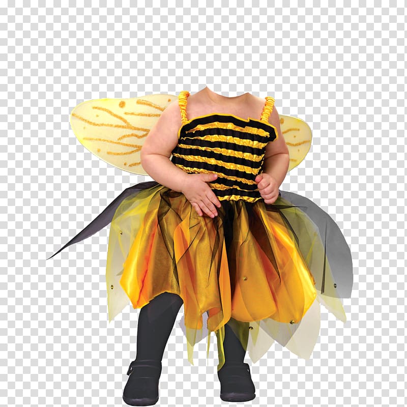 Bee The House of Costumes / La Casa De Los Trucos Costume party Halloween costume, bee transparent background PNG clipart