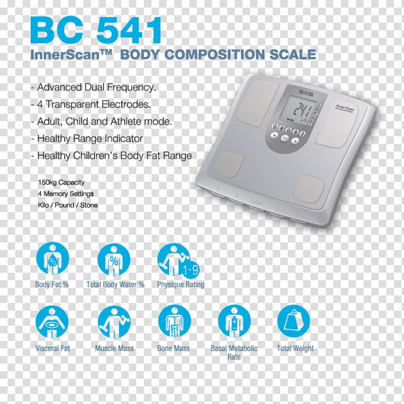 Body composition Measuring Scales Weight Bioelectrical impedance analysis Bascule, pasta anita transparent background PNG clipart