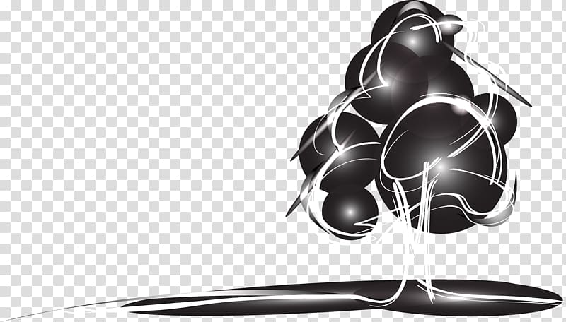 Silver , Silver tree line transparent background PNG clipart