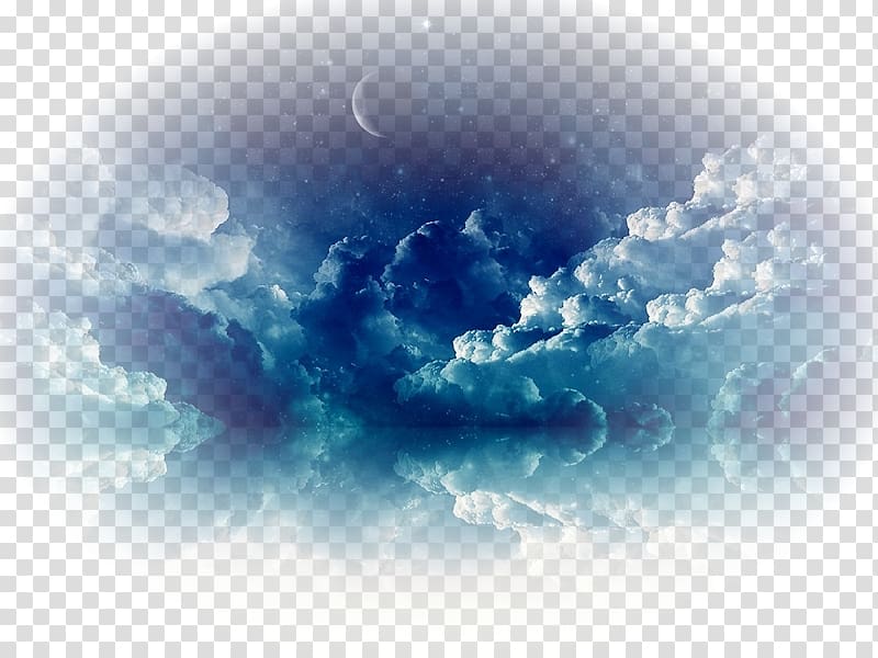 Desktop iPhone 4 Widescreen, Cloud night transparent background PNG clipart