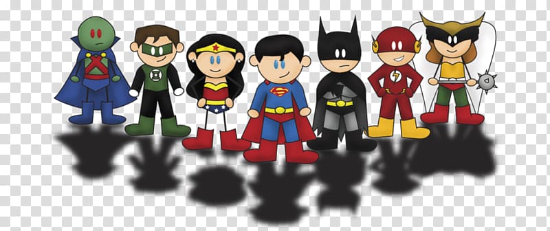 Figurine Action & Toy Figures Cartoon Action fiction Character, justice league transparent background PNG clipart