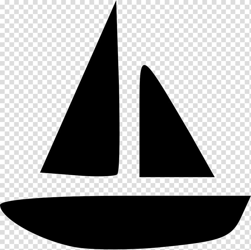 Black and white Sailing ship Monochrome Sailboat, sailboat transparent background PNG clipart