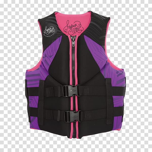 Hyperlite Wake Mfg. Life Jackets Wakeboarding Gilets Woman, purple fashion transparent background PNG clipart