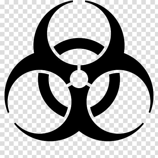 Biological hazard Symbol , symbol transparent background PNG clipart