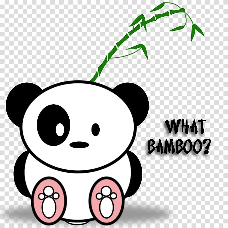 Giant panda Mammal Sleeve tattoo Bamboo, bamboo transparent background PNG clipart