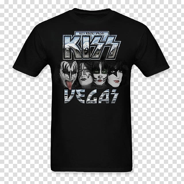 T-shirt Hard Rock Hotel & Casino Kiss Rocks Vegas Sock, T-shirt transparent background PNG clipart