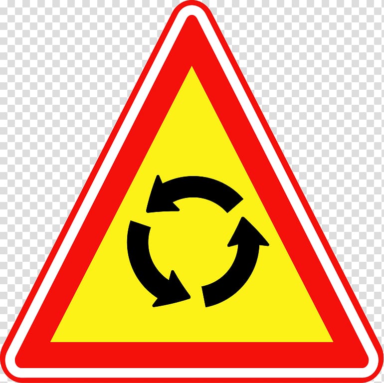 Intersection Traffic sign Warning sign Road, road transparent background PNG clipart