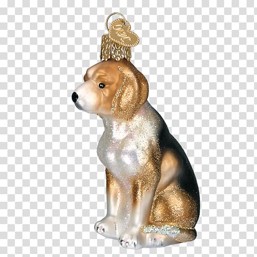 Beagle Dog breed Christmas ornament Puppy, puppy transparent background PNG clipart