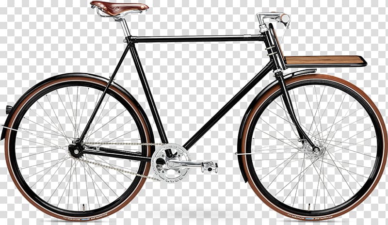 Brick Lane Bikes Fixed-gear bicycle Single-speed bicycle Road bicycle, Cafe Racer Bike Design transparent background PNG clipart