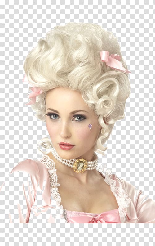 Marie Antoinette Wig Halloween costume Clothing, dress transparent background PNG clipart