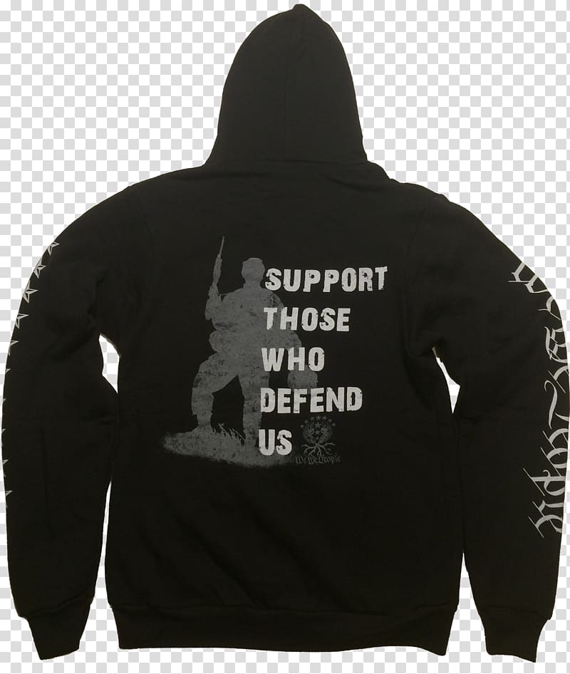 Hoodie Clothing Polar fleece Shirt Zipper, protect our homes and defend our country transparent background PNG clipart