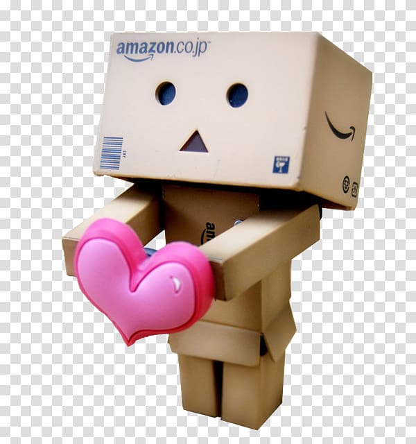 Danbo Love letter Amazon.com Feeling, monopoly man transparent background PNG clipart