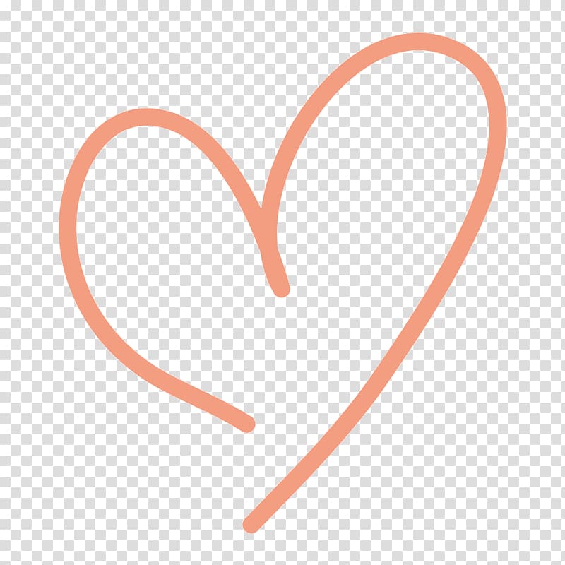 hand drawn heart-shaped material transparent background PNG clipart