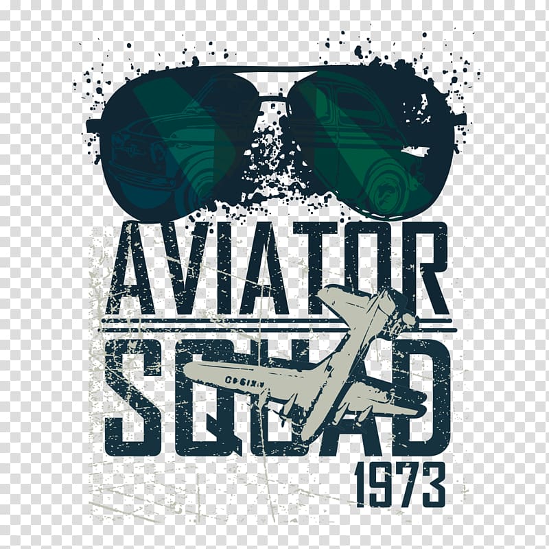 Aviator Squad 1973 poster, T-shirt Handbag Clothing, T-shirt transparent background PNG clipart