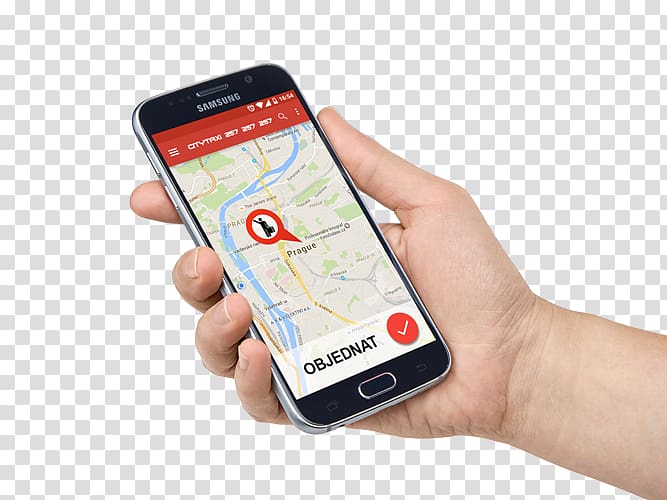 Mockup Responsive web design User interface Mobile Phones, taxi app transparent background PNG clipart