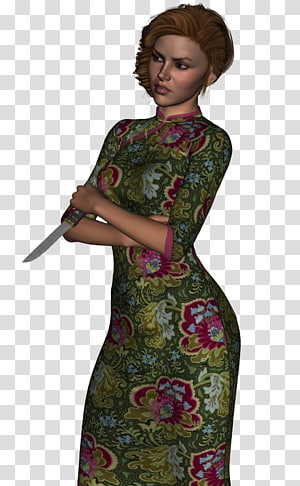 Shoulder Sleeve Dress Costume, dress transparent background PNG clipart thumbnail