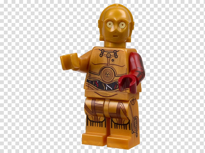 C-3PO Lego Star Wars: The Force Awakens R2-D2 Lego minifigure, star wars transparent background PNG clipart