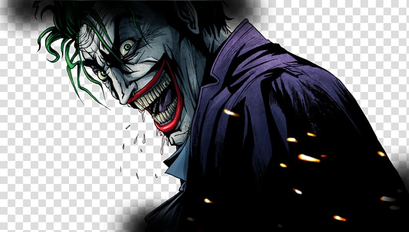 Joker Batman Commissioner Gordon Man-Bat Comic book, joker transparent background PNG clipart