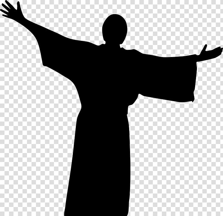 Christian cross Silhouette Christianity Crucifixion of Jesus, christian cross transparent background PNG clipart