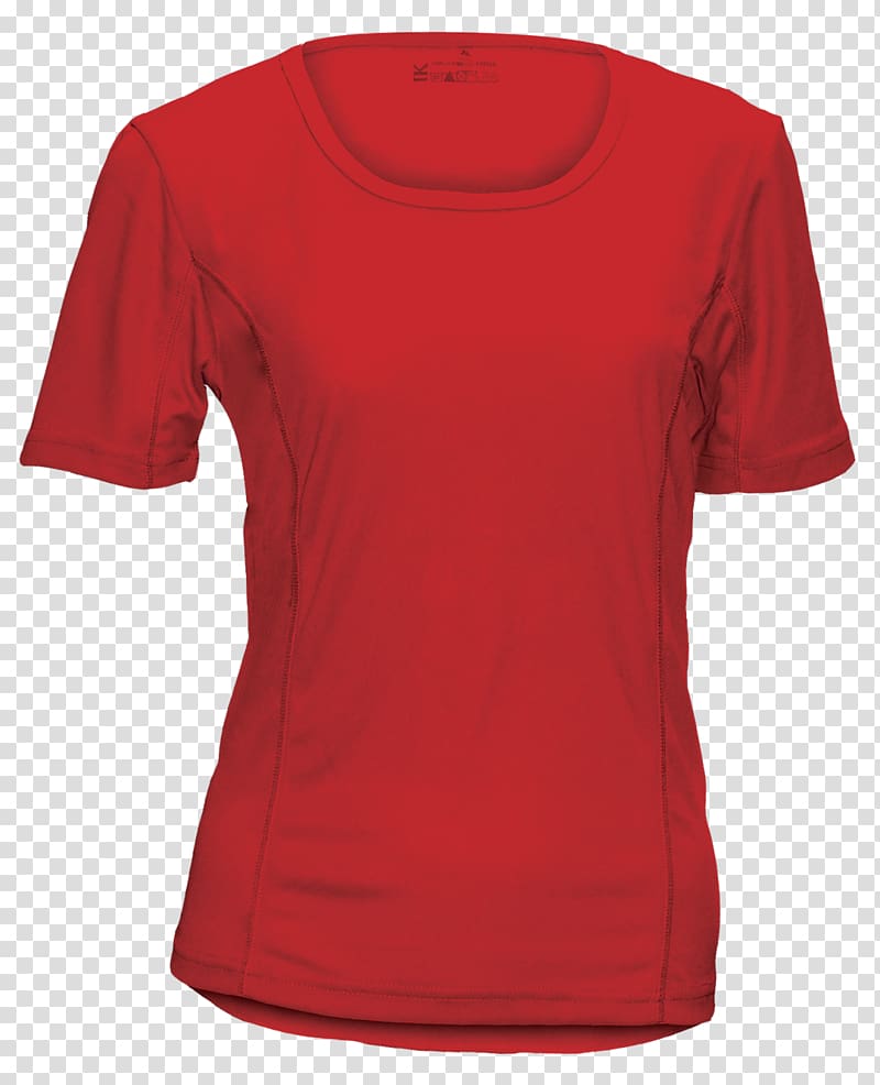 T-shirt Clothing Top Sleeve, red spotted clothing transparent background PNG clipart