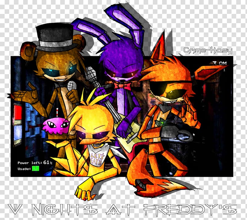Five Nights at Freddy's 2 Five Nights at Freddy's: Sister Location Five Nights at Freddy's 3 Five Nights at Freddy's 4, hazy transparent background PNG clipart