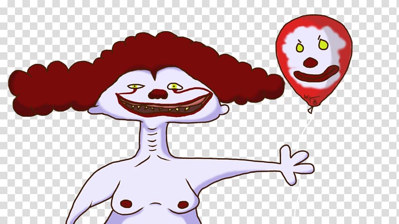Smile Cartoon Facial expression , pennywise the clown transparent background PNG clipart