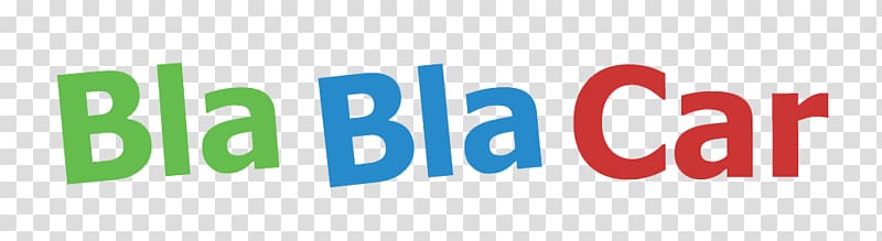 Bla Bla Car text, Bla Bla Car Logo transparent background PNG clipart
