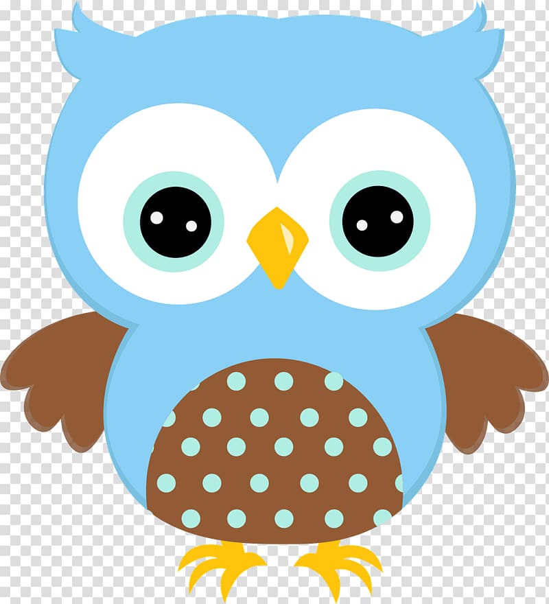 blue owl clipart